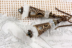 Filigree Flower Earrings